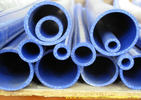 100% Silikonowa rura wytłaczana z dziewiczej gumy, odporna na wysokie temperatury, wzmocniona oplotem poliestrowym do wałka koronowego